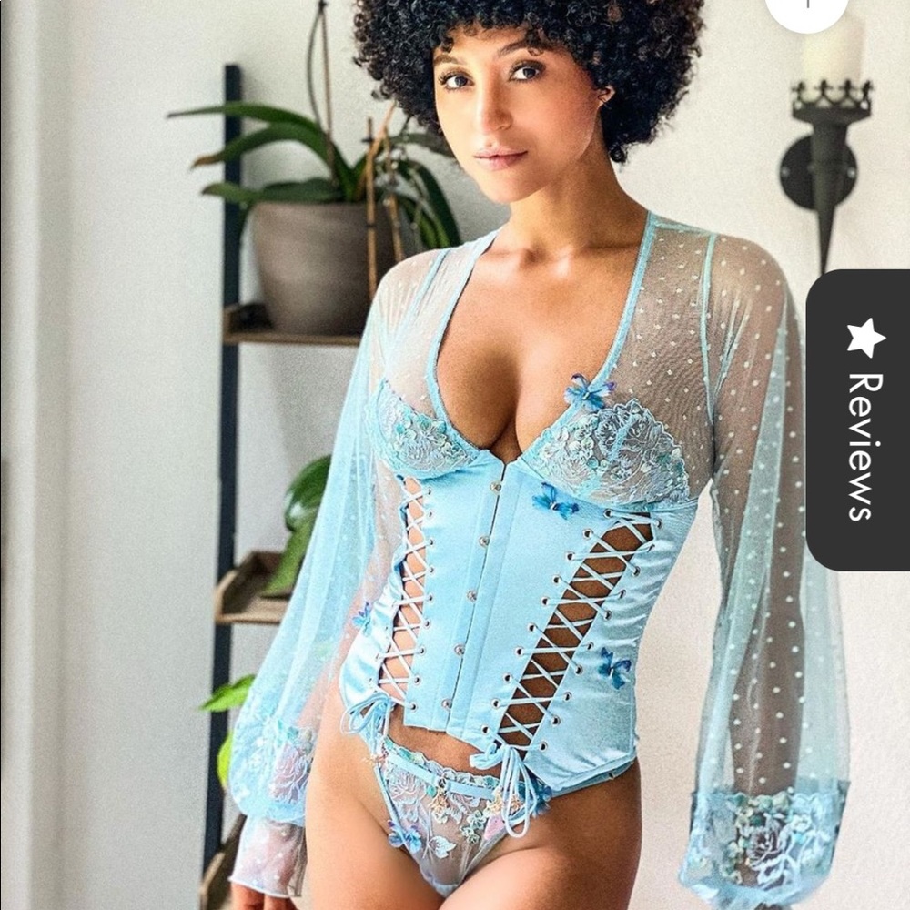 Empress Mimi London Madame X G-String Set W/Corset